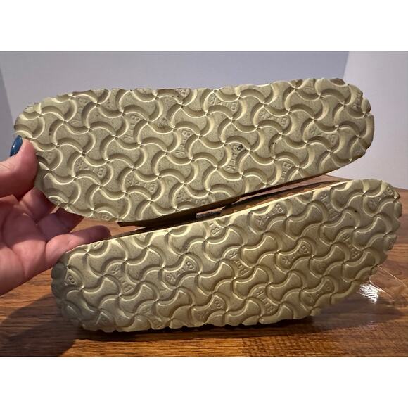 Birkenstock Madrid Big Buckle Leather Slides Brown Size 38 (7-7.5) Classic Style - Picture 7 of 10